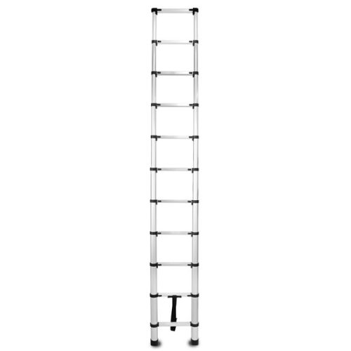 IRIS TOOLS HL-100 3,2 m teleszkópos acél létra, összecsukható, 125 kg teherbírás