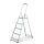 IRIS TOOLS HL-500-5S 5 (4+1) lépcsős alumínium létra, összecsukható, 125 kg teherbírás