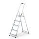 IRIS TOOLS HL-500-5S 5 (4+1) lépcsős alumínium létra, összecsukható, 125 kg teherbírás