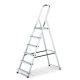 IRIS TOOLS HL-600-6S 6 (5+1) lépcsős alumínium létra, összecsukható, 125 kg teherbírás