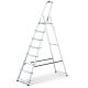 IRIS TOOLS HL-800-8S 8 (7+1) lépcsős alumínium létra, összecsukható, 125 kg teherbírás