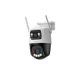 IMOU Cruiser Dual 2 PRO 4MP fix+4MP PT/3,6mm/kültéri/LED30m/aktív elrettentő funkció/SD/Dual lencsés PT wifi 6 kamera