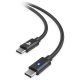 Hori Charging Play 60W 3m PlayStation 5 DualSense USB Type C adat és töltő kábel