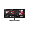 LG 34" 34WR50QK-B.AEU UWQHD VA 100Hz HDMI/DP ívelt monitor