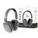 Devia ST121836 EarBass Pro2 ANC Bluetooth szürke sztereó fejhallgató