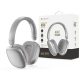 Devia ST121843 EarBass Pro2 ANC Bluetooth ezüst sztereó fejhallgató