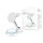 Devia ST111844 Extreme Speed Series 15W Qi 3In1 Iphone/iWatch/Airpods fehér vezeték nélküli töltő