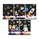 Herlitz Space Adventure A5 21-32 vonalas füzet