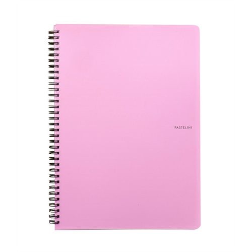 Oxybag Pastelini Pink A4 60 lapos vonalas spirálfüzet