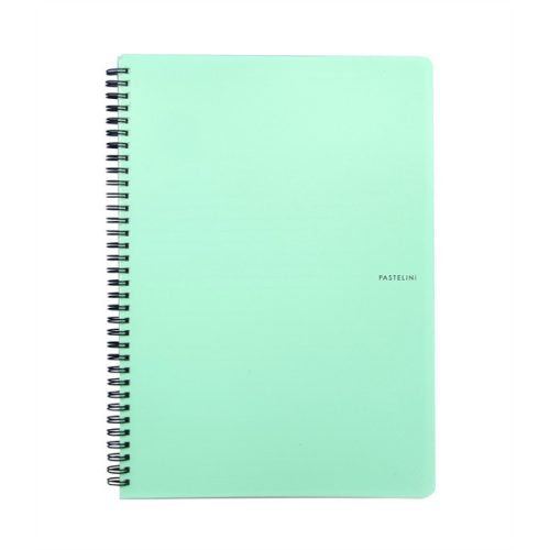 Oxybag Pastelini Green A4 60 lapos vonalas spirálfüzet