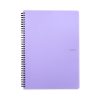 Oxybag Pastelini Lilac A4 60 lapos vonalas spirálfüzet