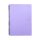 Oxybag Pastelini Lilac A4 60 lapos vonalas spirálfüzet