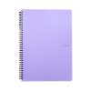 Oxybag Pastelini Lilac A4 60 lapos vonalas spirálfüzet