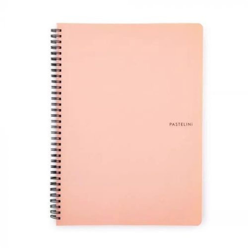 Oxybag Pastelini Apricot A4 60 lapos vonalas spirálfüzet