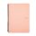 Oxybag Pastelini Apricot A5 60 lapos vonalas spirálfüzet