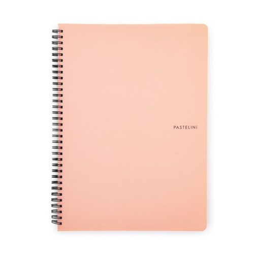 Oxybag Pastelini Apricot A5 60 lapos vonalas spirálfüzet