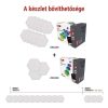 Emos GoSmart Hexagon, kiegészítő készlet,3 rész, 1,8 W, RGBIC dimmelhető, WiFi LED lámpa