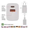 Emos GaN PD 20 W max. univerzális USB töltő