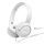 JBL Tune520C  USB-C vezetékes mikrofonos fehér fejhallgató