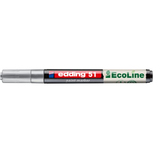 Edding 51 D10 ezüst lakkmarker