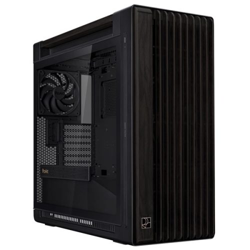 ASUS ProArt PA602 Wood TG fekete (táp nélküli) ablakos EATX ház