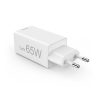 Hama 00201996 65W GAN PD QC USB/USB-C fehér hálózati töltő