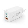 Hama 00201997 100W GAN PD QC USB/USB-C fehér hálózati töltő