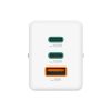 Hama 00201997 100W GAN PD QC USB/USB-C fehér hálózati töltő