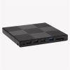 IRIS CUBE EXTERNAL DVD író, 8in1, USB 3.0, Read/write:CD/VCD/DVD, tálcás, DVD-RW, fekete