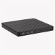 IRIS SQUARE EXTERNAL DVD író, USB 3.0, Read/write:CD/VCD/DVD, tálcás, DVD-RW, fekete