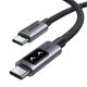 UGREEN Uno L509 100W 2m USB-C fekete adat- és töltőkábel