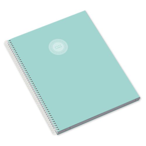 Ambar Moonflower Campus Pastel A5 80 lap kockás spirálfüzet