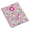 Ambar Moonflower Cherry A4 80 lap kockás spirálfüzet