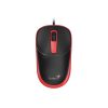 Genius DX-123 EU Vezetékes piros optikai egér