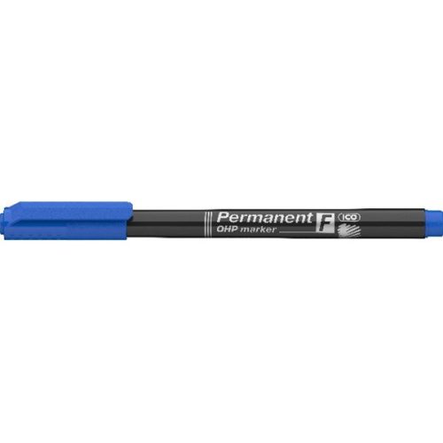 ICO OHP F 0,5mm kék permanent marker