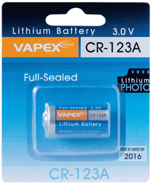 VAPEX CR-123A Lítium