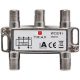 F 4-es splitter (5-2400MHz)