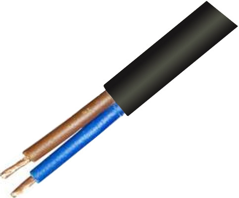 MTL 2 x 0,75 fekete