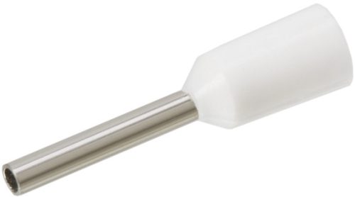 Érvéghüvely 0,5mm2 - fehér 100 db