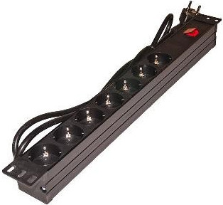 Rack 230V elosztósáv RET2207