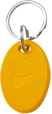 S. AM KeyTag No.5 13.56 MHz sárga