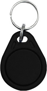 S. AM KeyTag No.3 125 kHz fekete