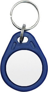 S. AM KeyTag No. 11 125 kHz kék/fehér