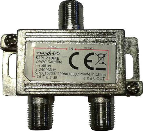 F 2-es splitter (FC-502 5-2400MHz)