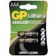 GP FR03 AAA LÍTIUM-VAS