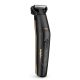 BaByliss MT860E Carbon Titanium 11az1-ben, arc- és testszőrtelenítő készlet, fekete-bronz