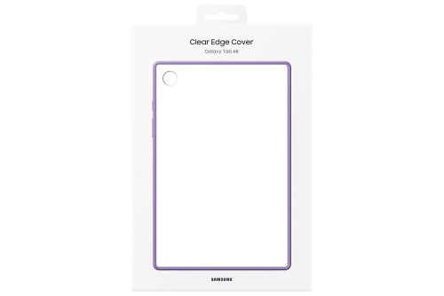 Tab A8 Clear Edge Cover, Lavender