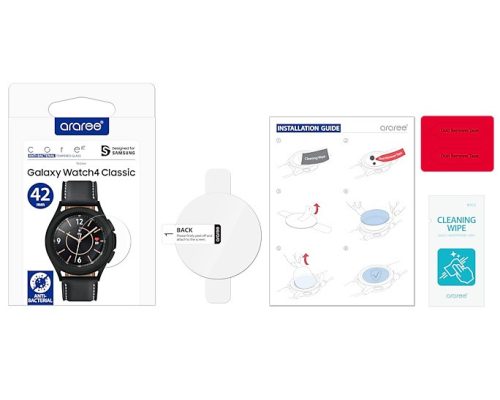 Galaxy Watch4 Classic (42mm) Subcore Tempered Glass, Clear