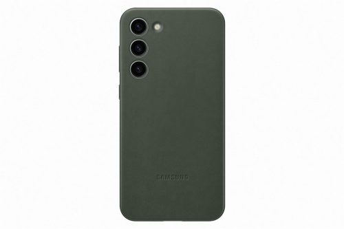 Galaxy S23+ Leather Case, Green (SES only)