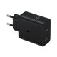 50W Power Adapter Duo, Black